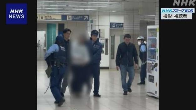 警員當場拘捕43歲男疑犯。(互聯網)