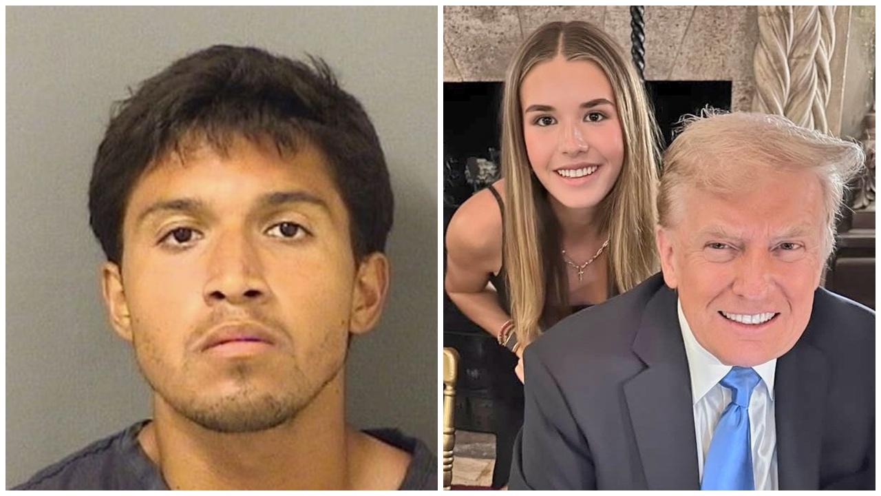 德州怪男再闖海湖莊園，想向特朗普傳福音兼娶其18歲孫女。(X)