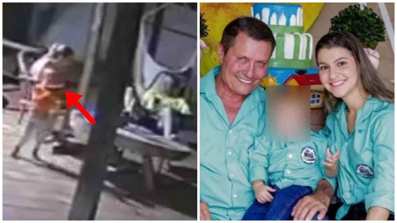 2歲兒玩槍誤將母親一槍擊斃，父親涉過失殺人被捕。(X)