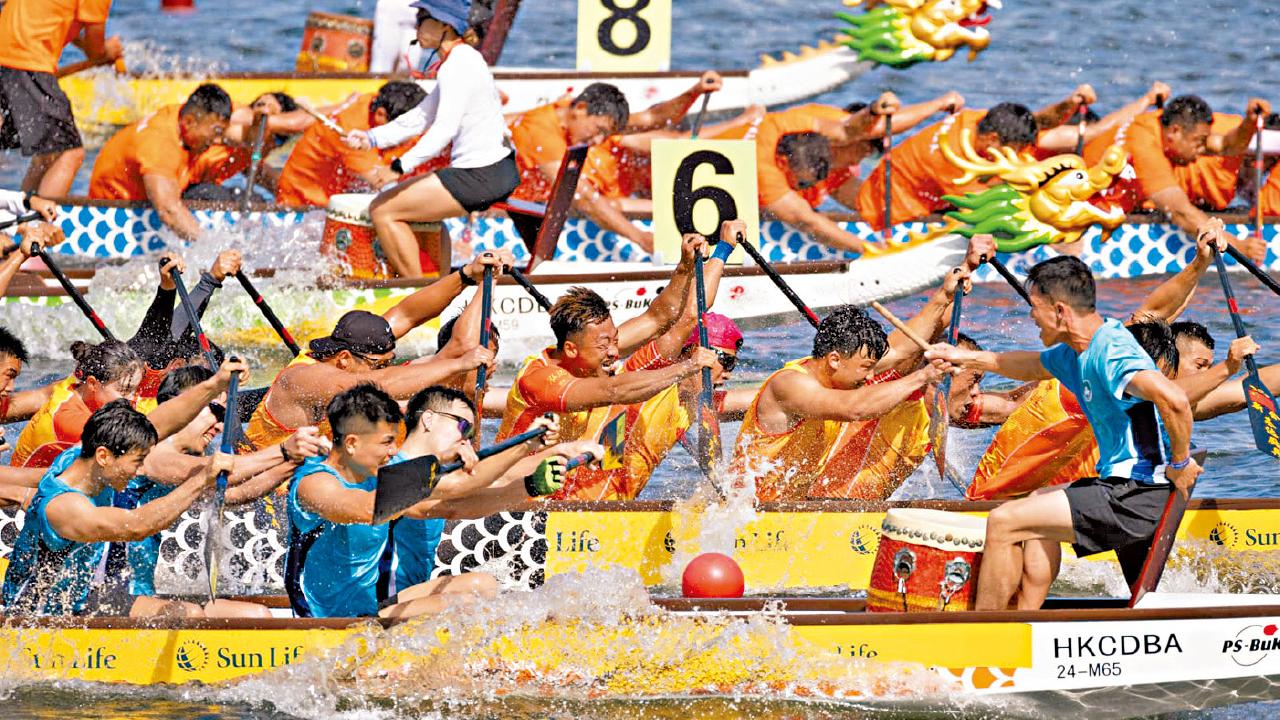 旅發局國際龍舟邀請賽尖東上演 扮嘢大賽各隊鬼馬造型千奇百趣