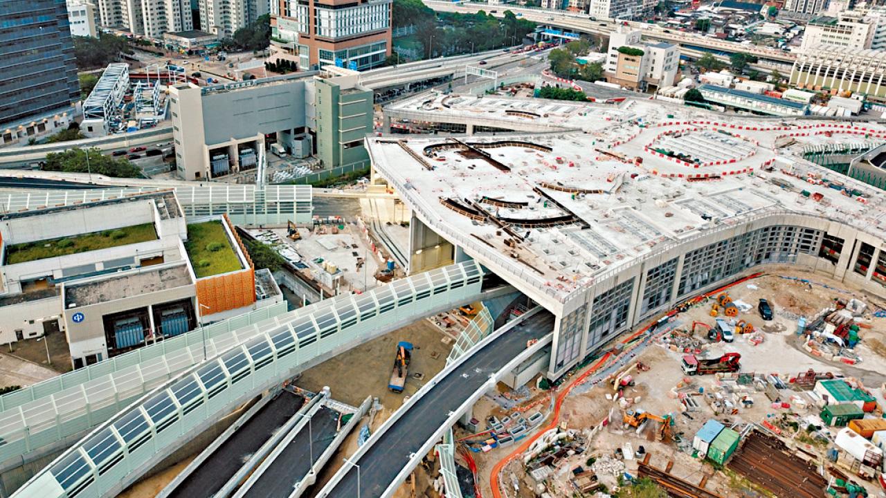 中九龍繞道油麻地段進度良好 路政署︰有信心12月有條件通車