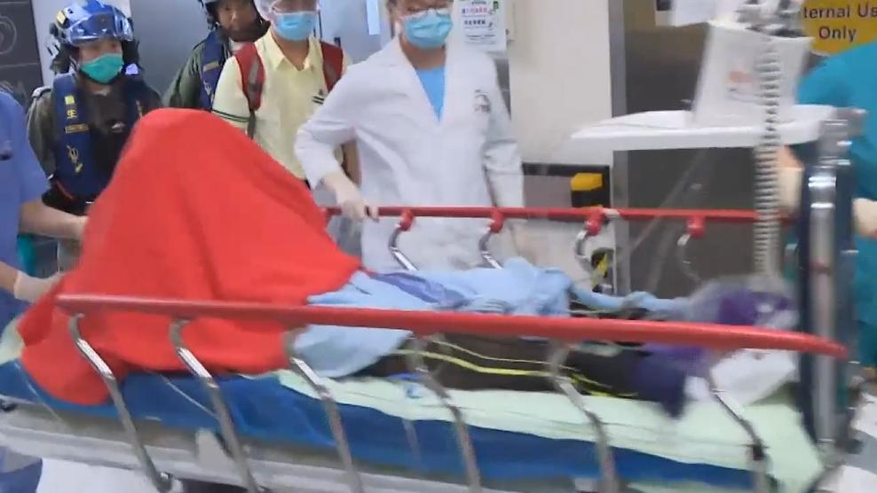 西貢高爾夫球場一名61歲男工剪草暈倒送院亡。（有線電視新聞截圖）