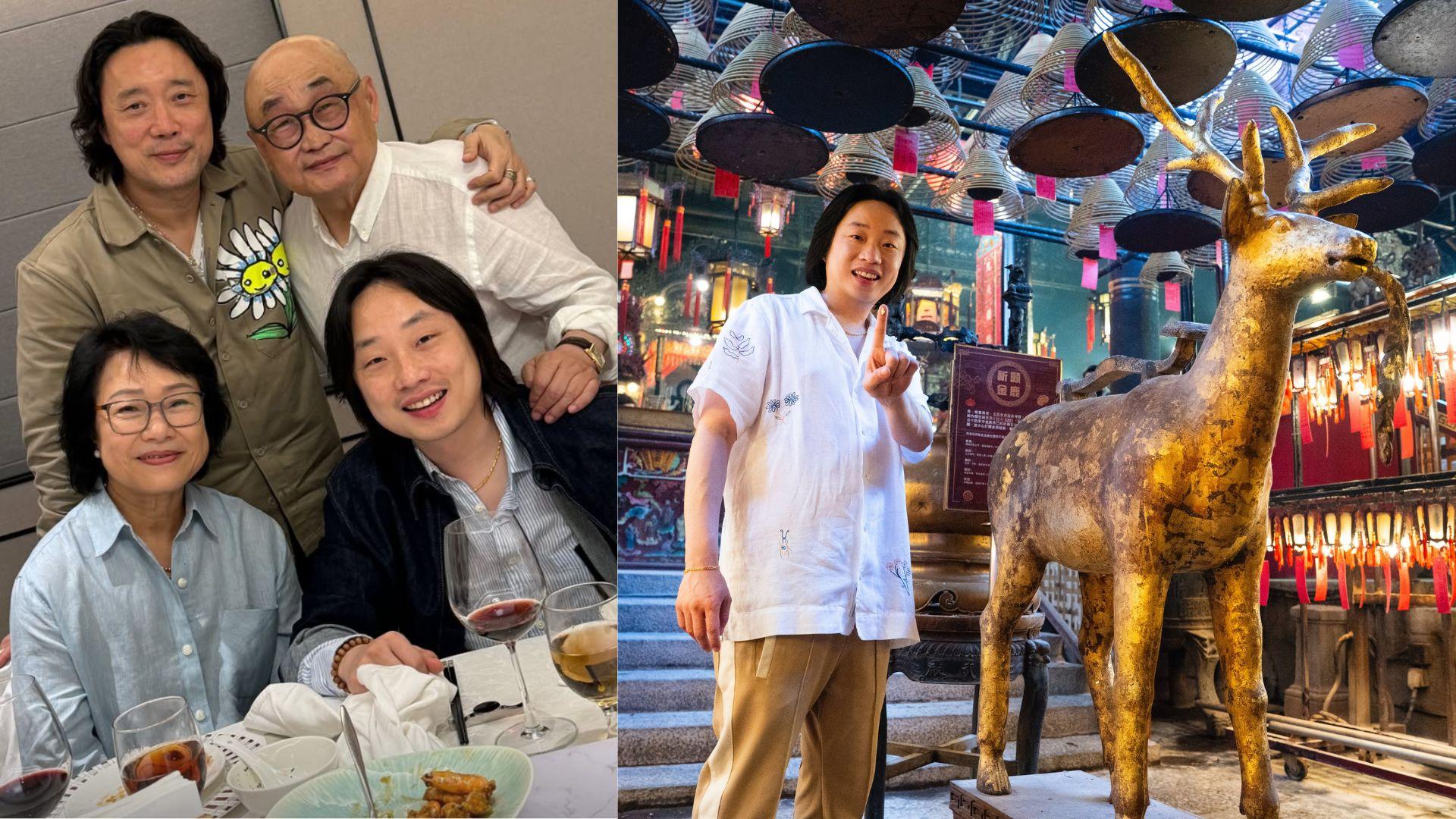 歐陽萬成Jimmy O. Yang五場紅館騷明天開鑼 去文武廟祈求開show順利獲家人返港支持