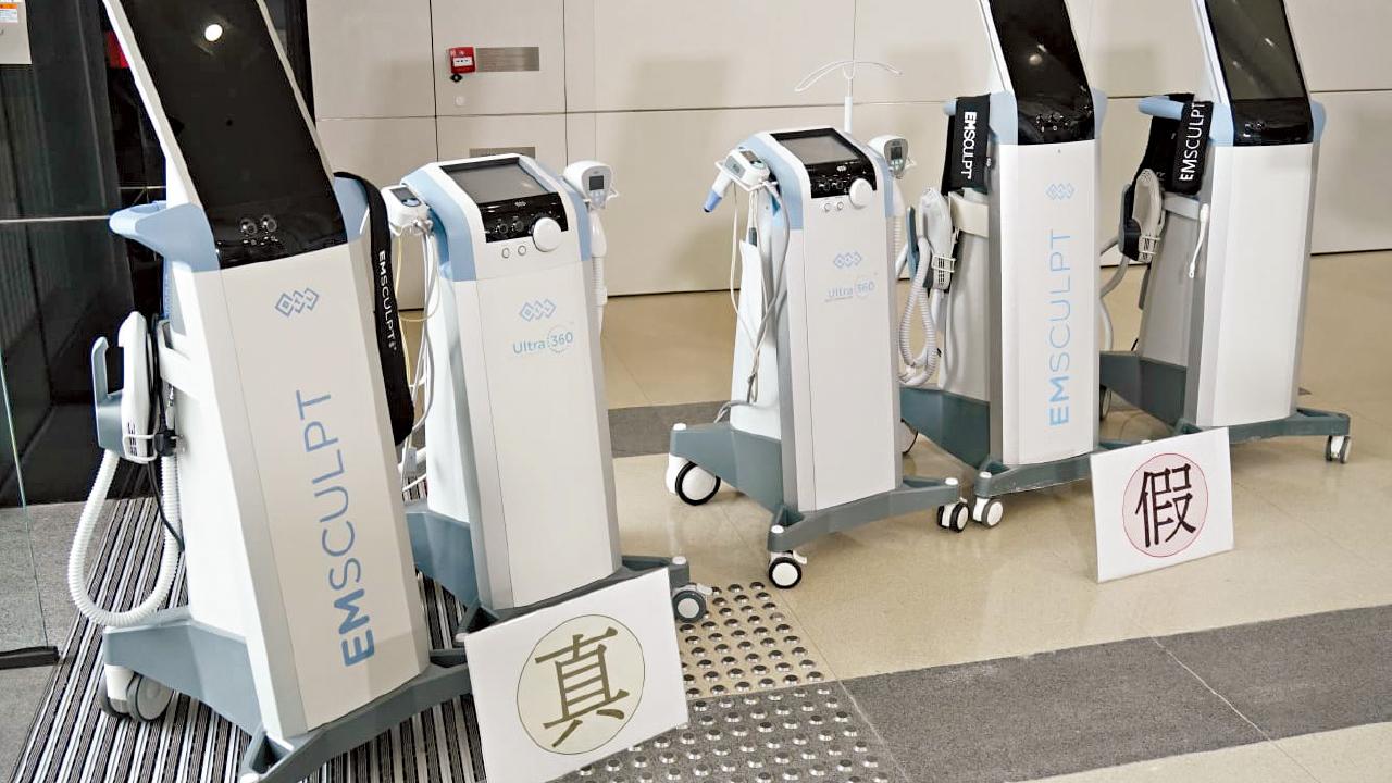 3美容院檢冒牌儀器值18萬 海關檢4人涉店主職員