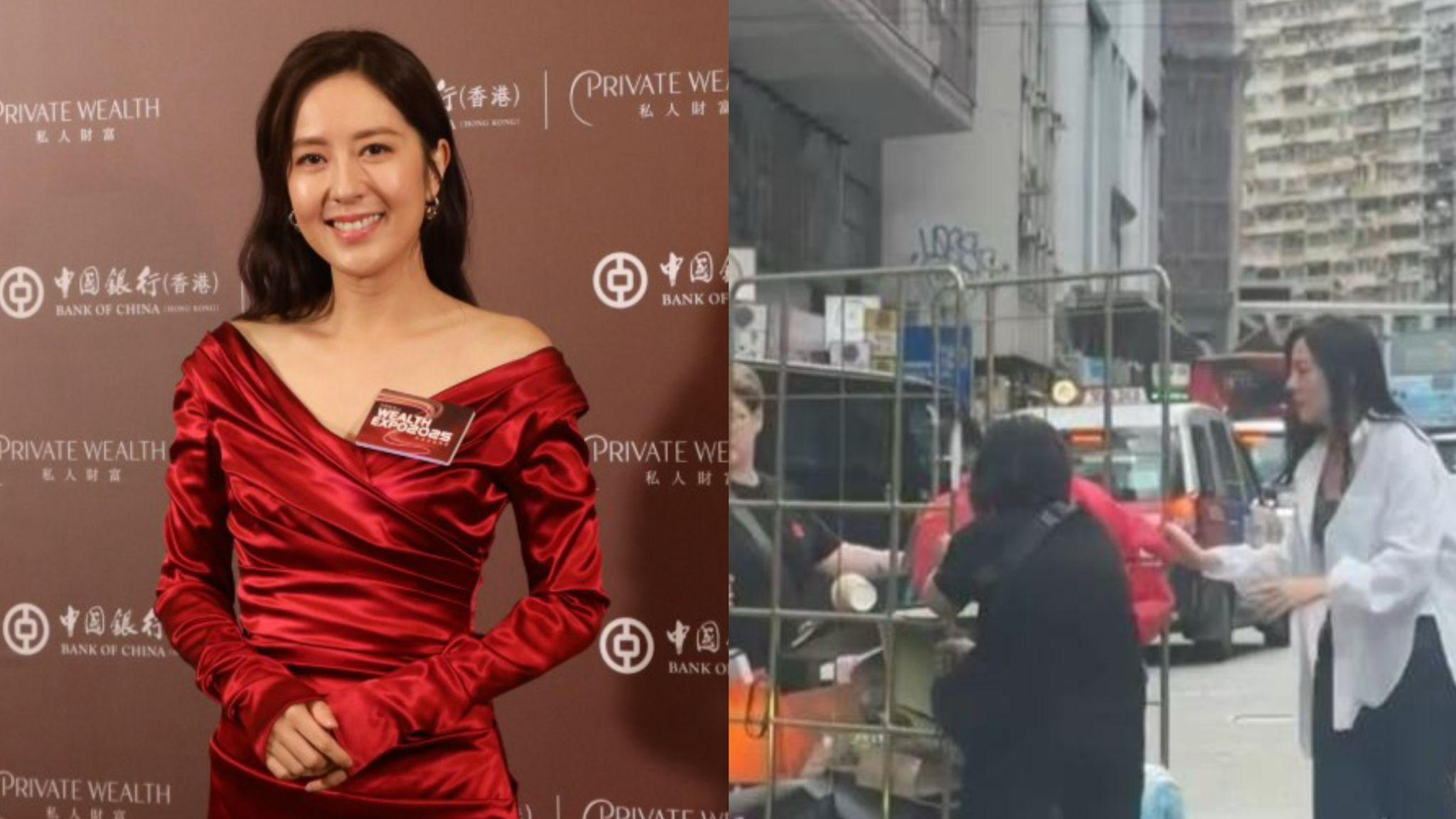 唐詩詠被直擊落車幫婆婆推垃圾車 獲網民大讚人品