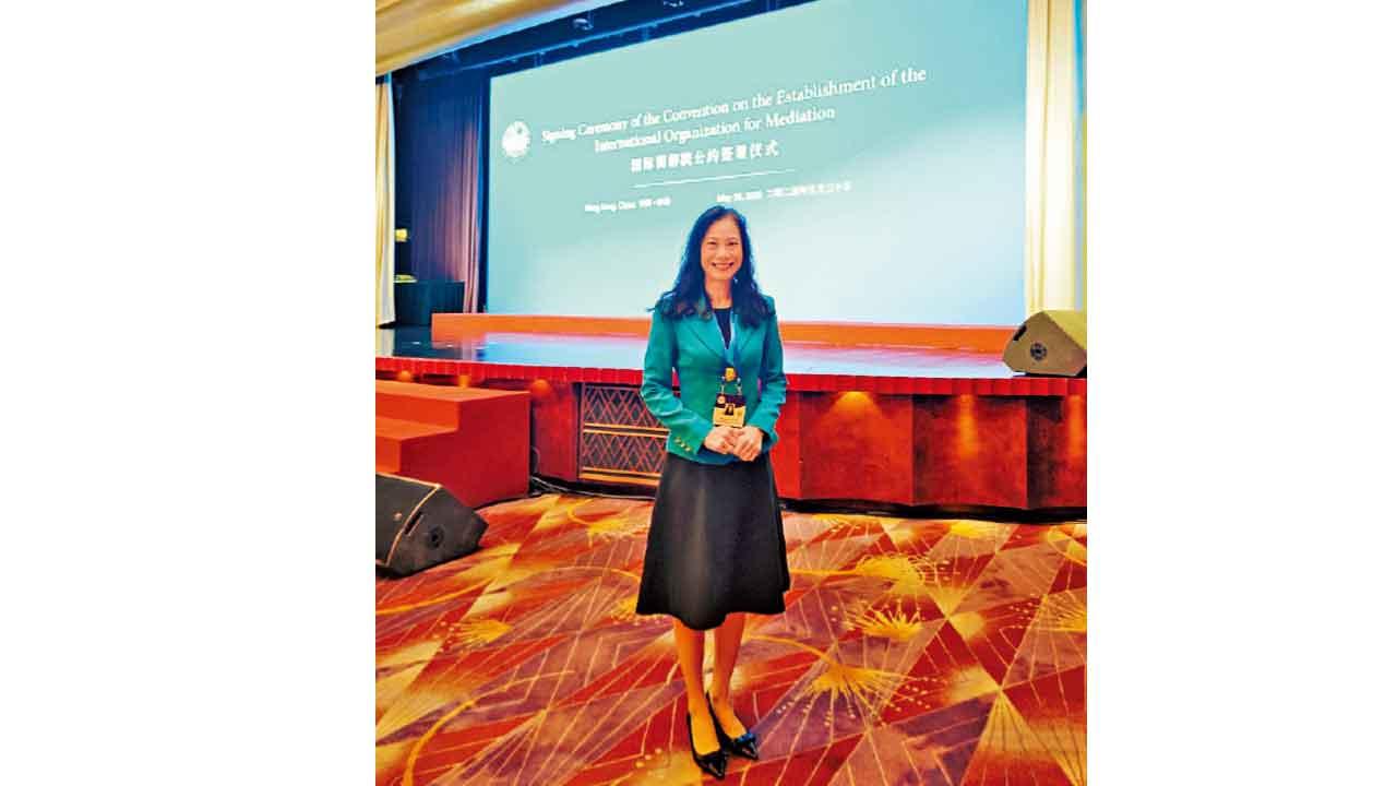 國際調解院落戶 為香港進一步發揮法律獨特優勢提供契機
