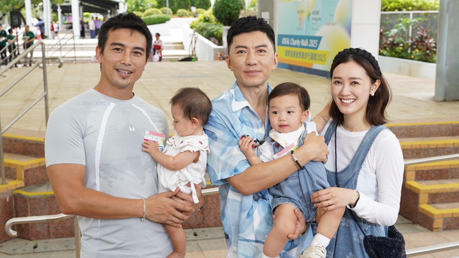 張寶兒一家四口出席活動 袁偉豪回應「袁氹氹」性別：點都係好字嚟