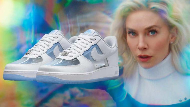 神奇4俠｜隱形女 X Nike透明AF1登場 穿搭色調更簡易