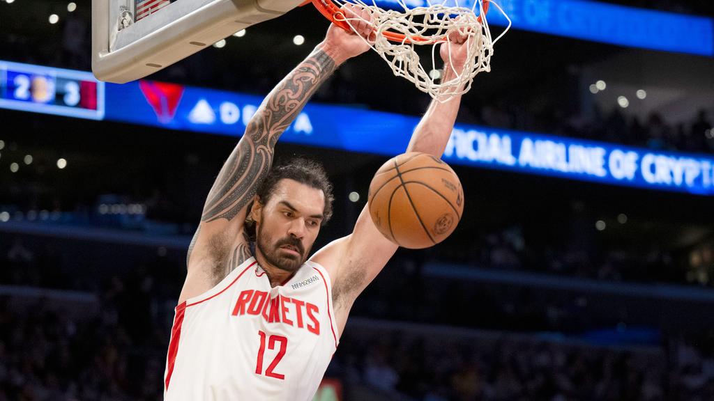 NBA｜「水行俠」阿當斯（Steven Adams）留火箭　3900萬美元續約3年。