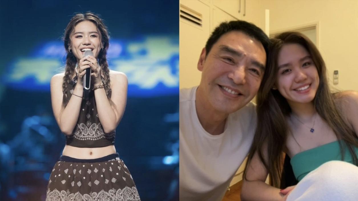 鍾鎮濤20歲愛女宣布出道 直殺入內地綜藝歌唱節目