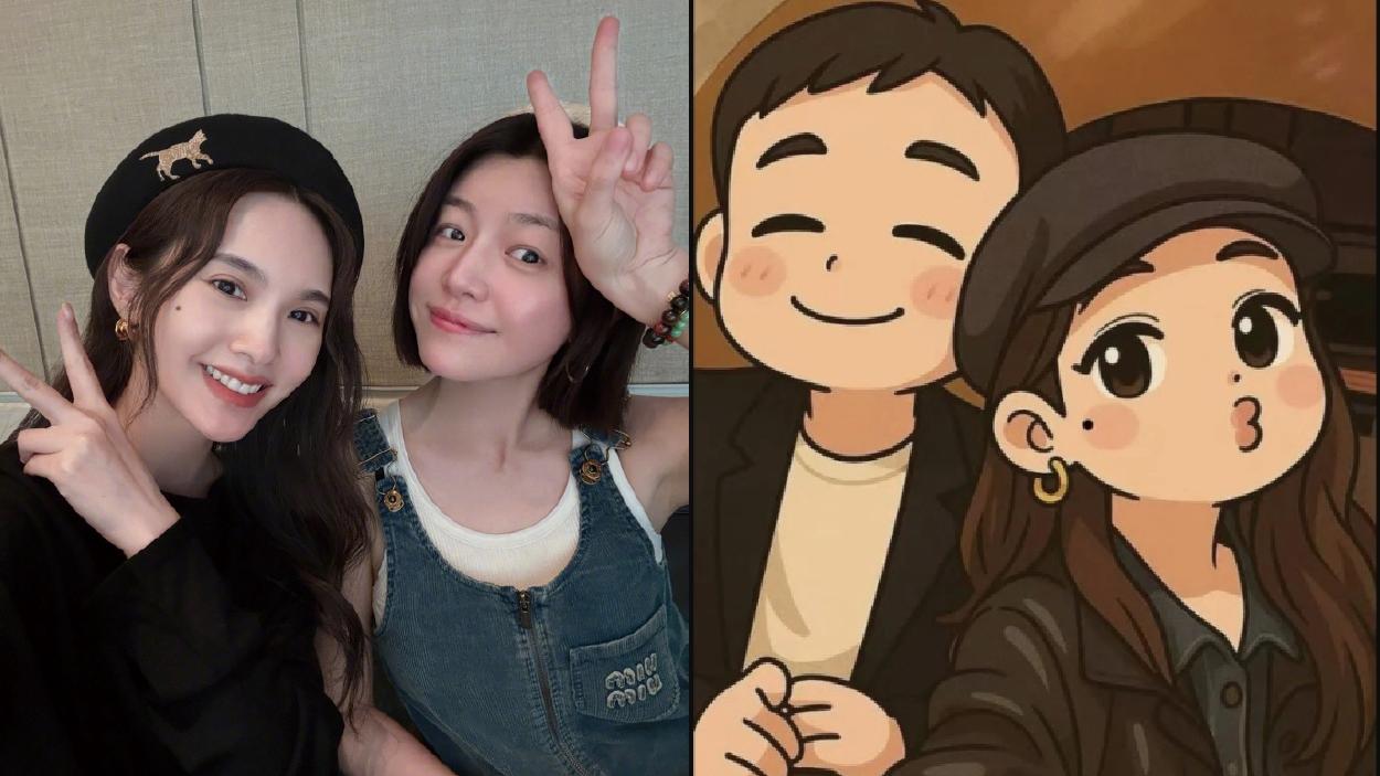 楊丞琳生日李榮浩貼漫畫合照慶祝 晒陳妍希特飛北京賀壽合照