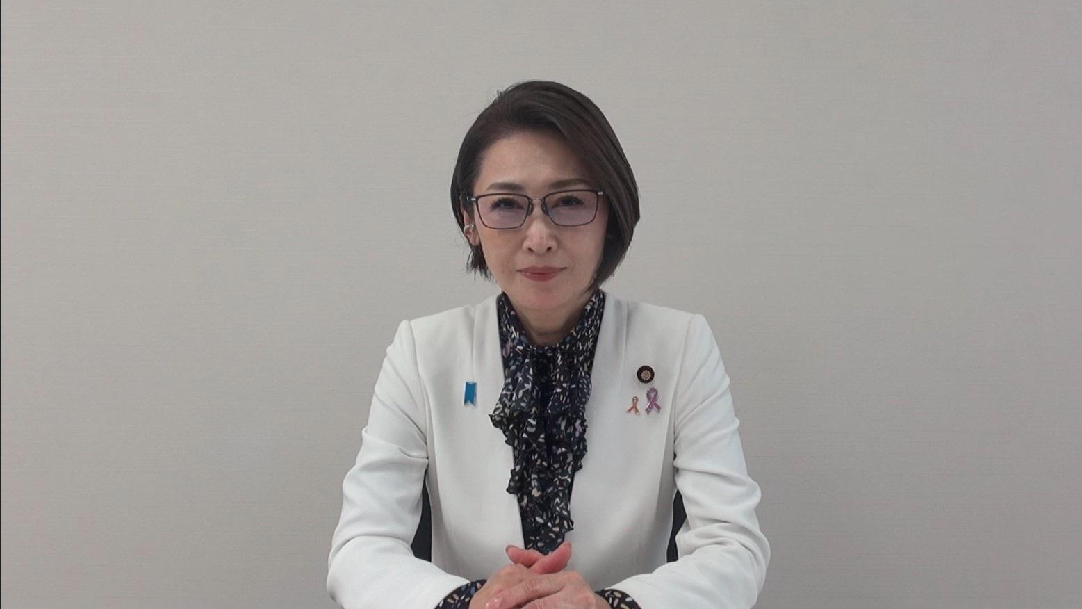 日本兒童政策大臣三原順子。(X)