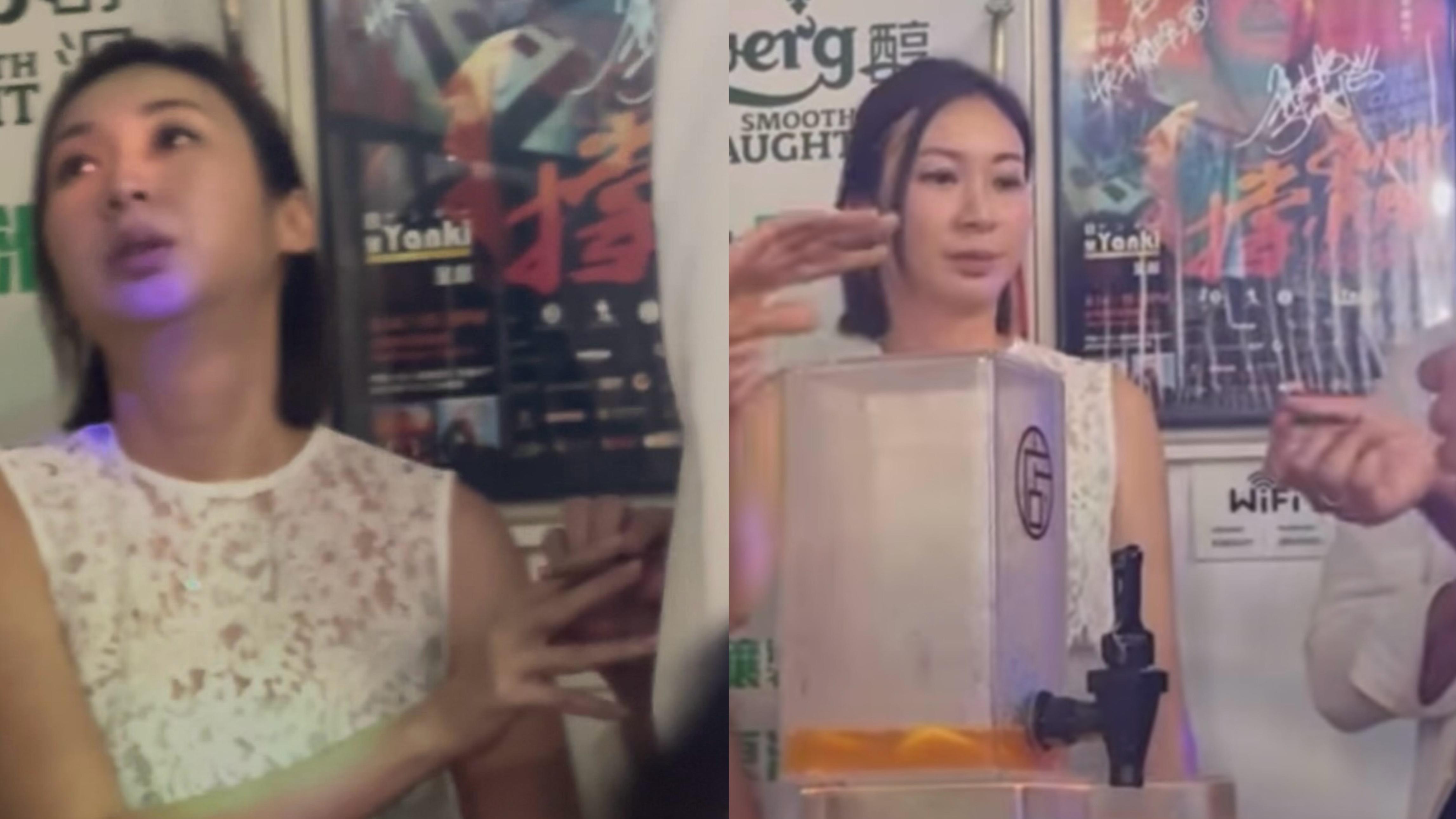 莊鍶敏被爆餐廳內與友人一支煙輪流食 貼相疑恐嚇拍片者