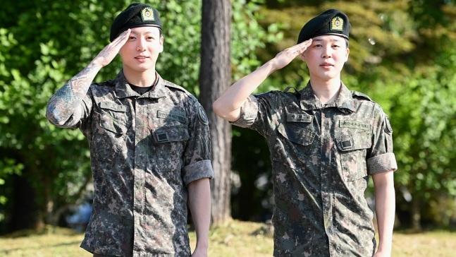 BTS智旻 柾國今日退役 多謝軍部同僚們照顧