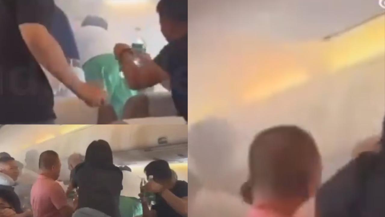 上海航空乘客「尿袋」冒煙　全機人合力以礦泉水滅火