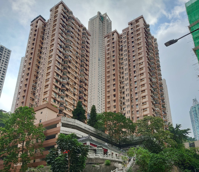 跑馬地雲地利道金山花園  (網上圖片)