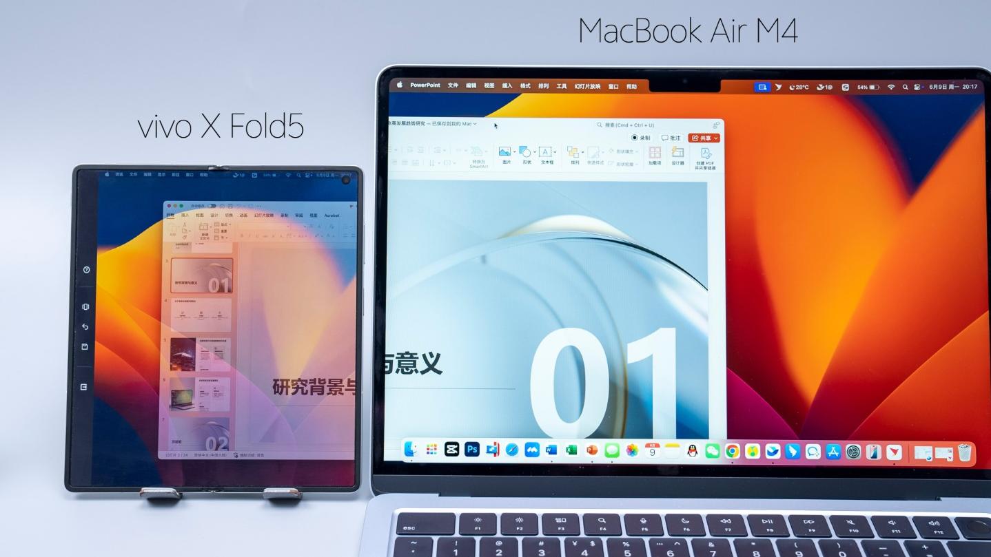 vivo X Fold5全面與Apple裝置接軌　互聯iPhone+直連iCloud兼作Mac分屏