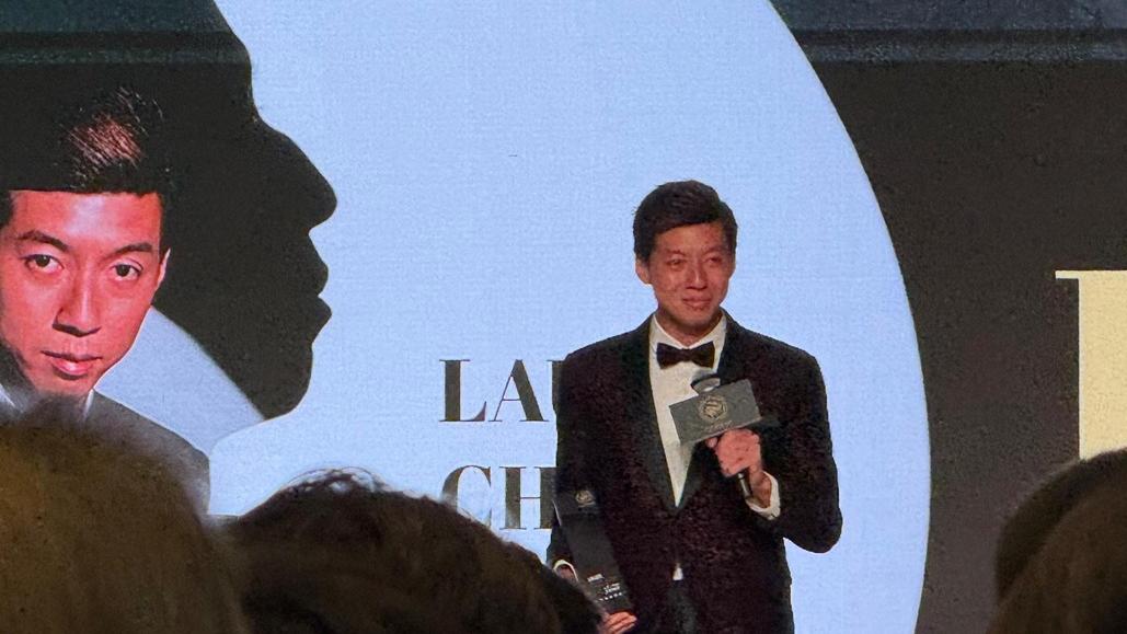 本地華人前鋒劉智樂獲選最佳11人。(《am730》記者攝)