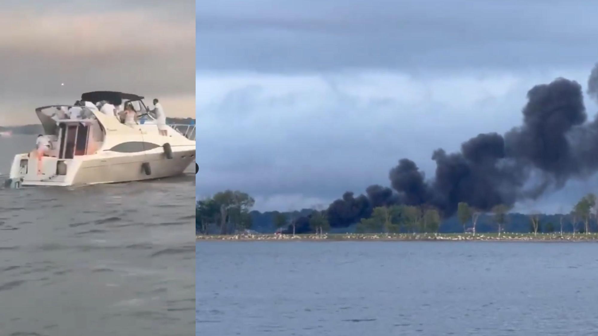 紐約傳遊艇超載+酒駕爆炸起火　乘客跳海逃生釀23傷