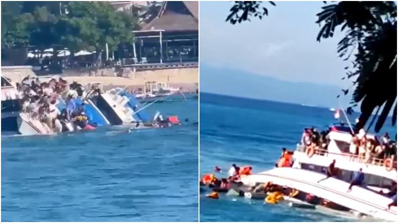 印尼峇里島4日發生遊船翻沉事故。（圖／翻攝自Ingstagram@thepenidaliving）