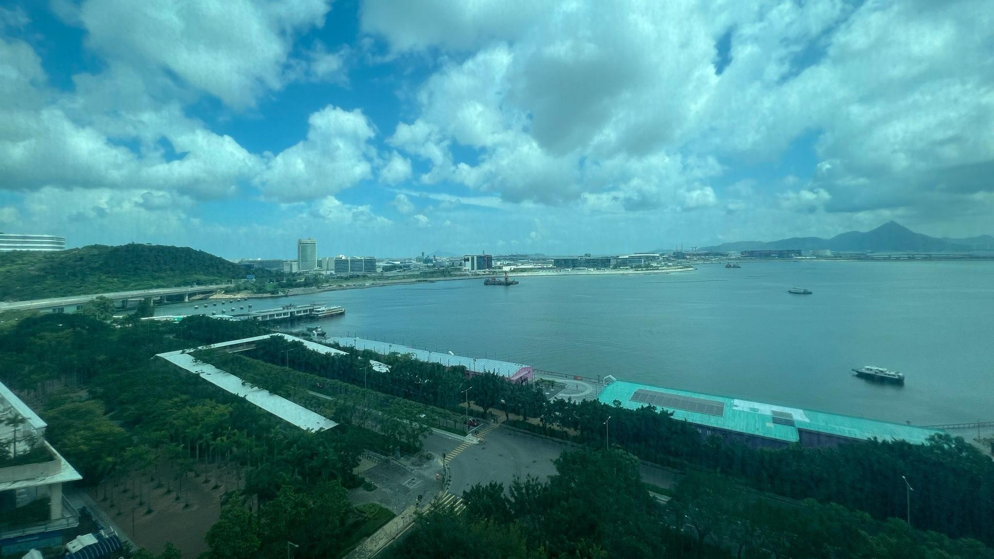 單位享有永久機場海景，景觀遼闊吸引。(代理提供)