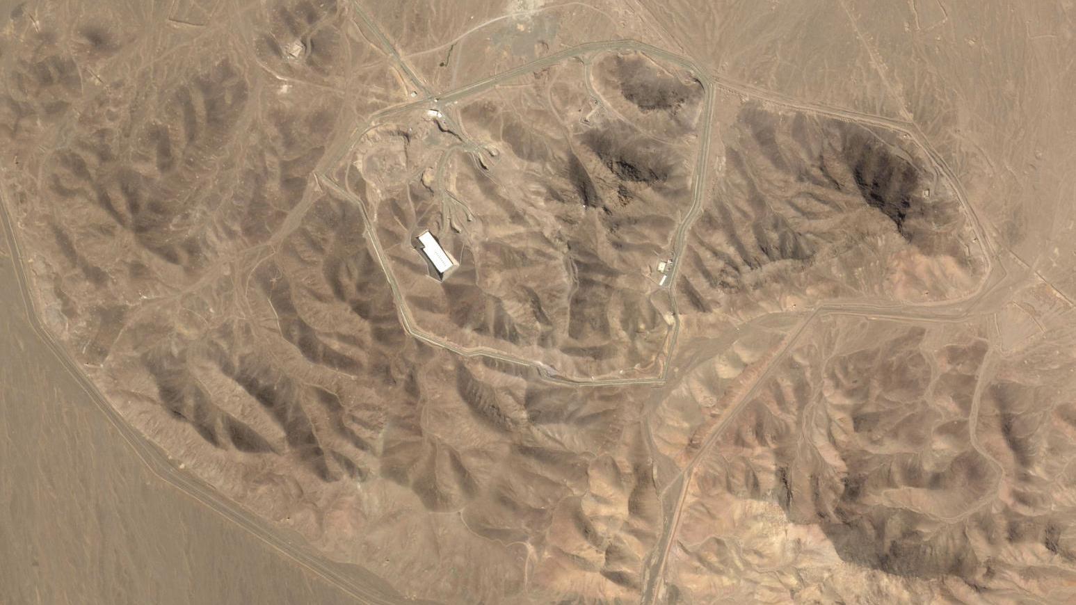 伊朗福爾多核設施。（資料照／美聯社）