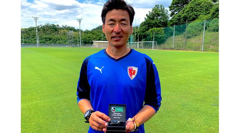 日本奈良俱樂部前主帥中田一三。(日職聯官網)