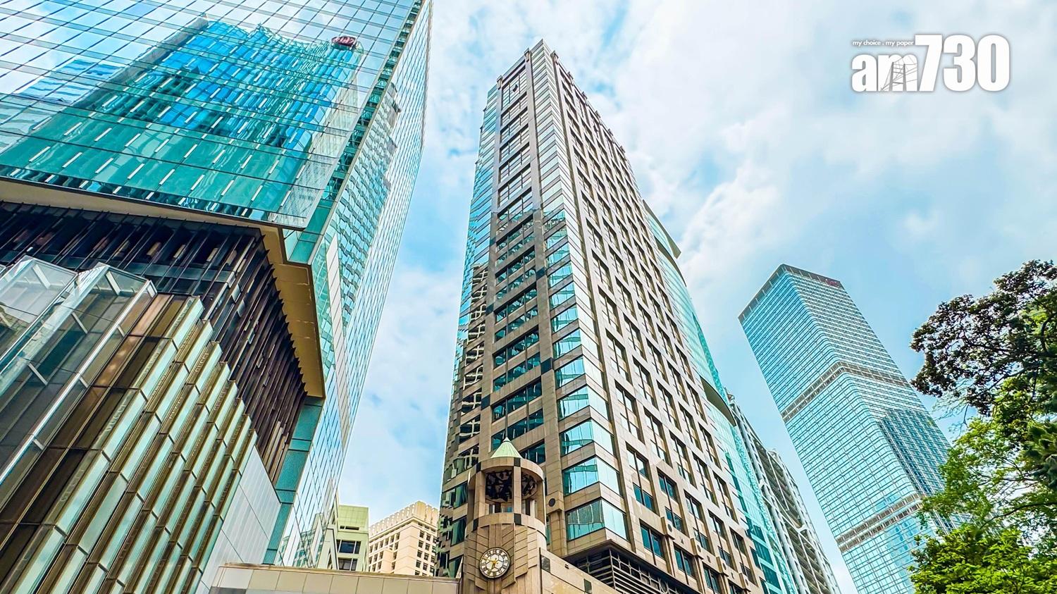 消息指，永倫集團以約2.3億元沽出中環皇后大道中9號34樓頂層，持貨7年，大幅貶值約3億元。(資料圖片)