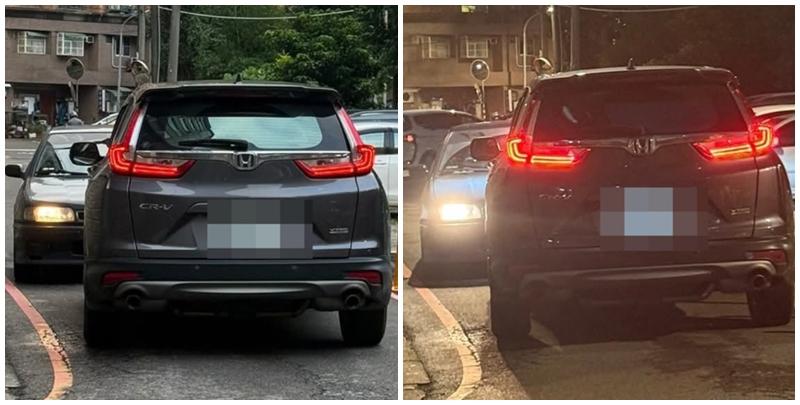 台灣桃園市中壢區上周四(5日)上演一場荒誕鬧劇，兩輛私家車於狹窄巷道相遇，雙方司機都拒絕讓步，竟然從下午僵持到晚間僵持達3小時之久，引來民眾圍觀，最終要靠警方介入調解才能化解。(圖翻攝自社會事新聞影音)