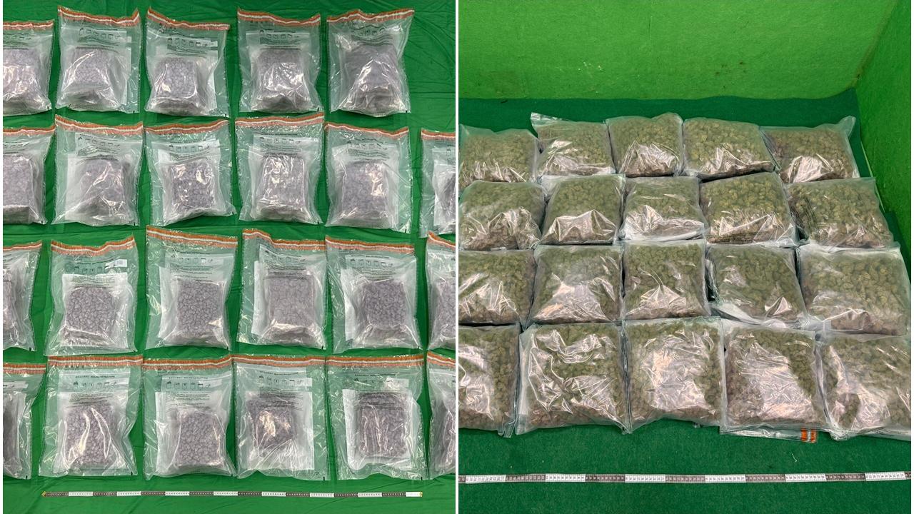 海關偵破兩宗行李藏毒案 撿35公斤懷疑大麻花 拘捕兩人