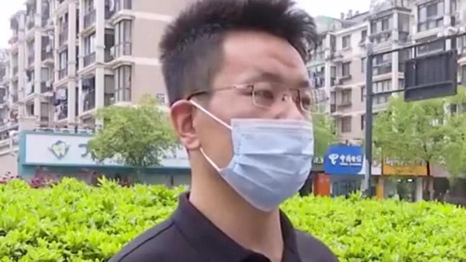 投訴的杜姓男子。（圖/翻攝新浪微博）