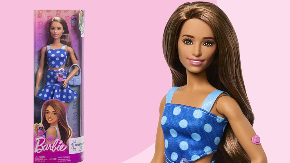美泰首推糖尿病Barbie，盼增進兒童包容及同理心。(X)
