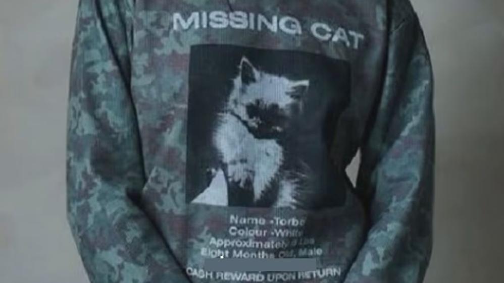 尋貓圖案T恤亂作電話號碼，連累女子頻接陌生來電索獎金。(X)