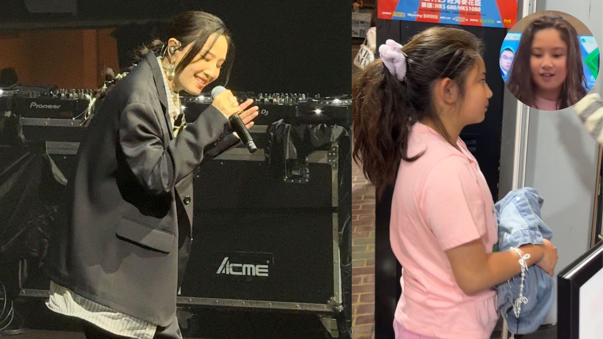 Yumiko鄭希怡開金口撐James Ting 梁浸浸10歲大罕有現身支持媽咪