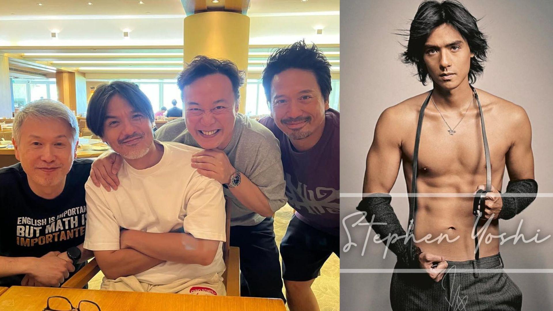 馮德倫自封Stephen Yoshi貼肉照 Dry完撞到Swing再遇《大佬愛美麗》拍檔陳奕迅