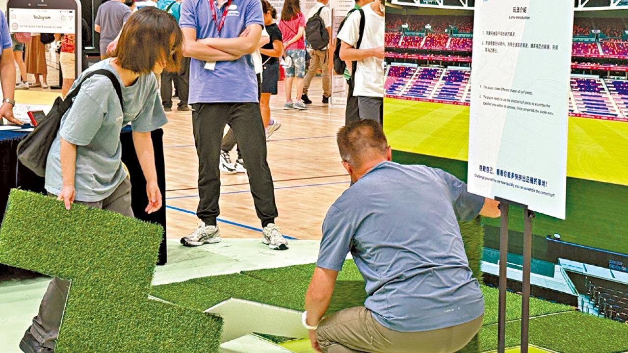 啟德體育園辦挑戰賽設即時招聘 逾800人應聘不同崗位