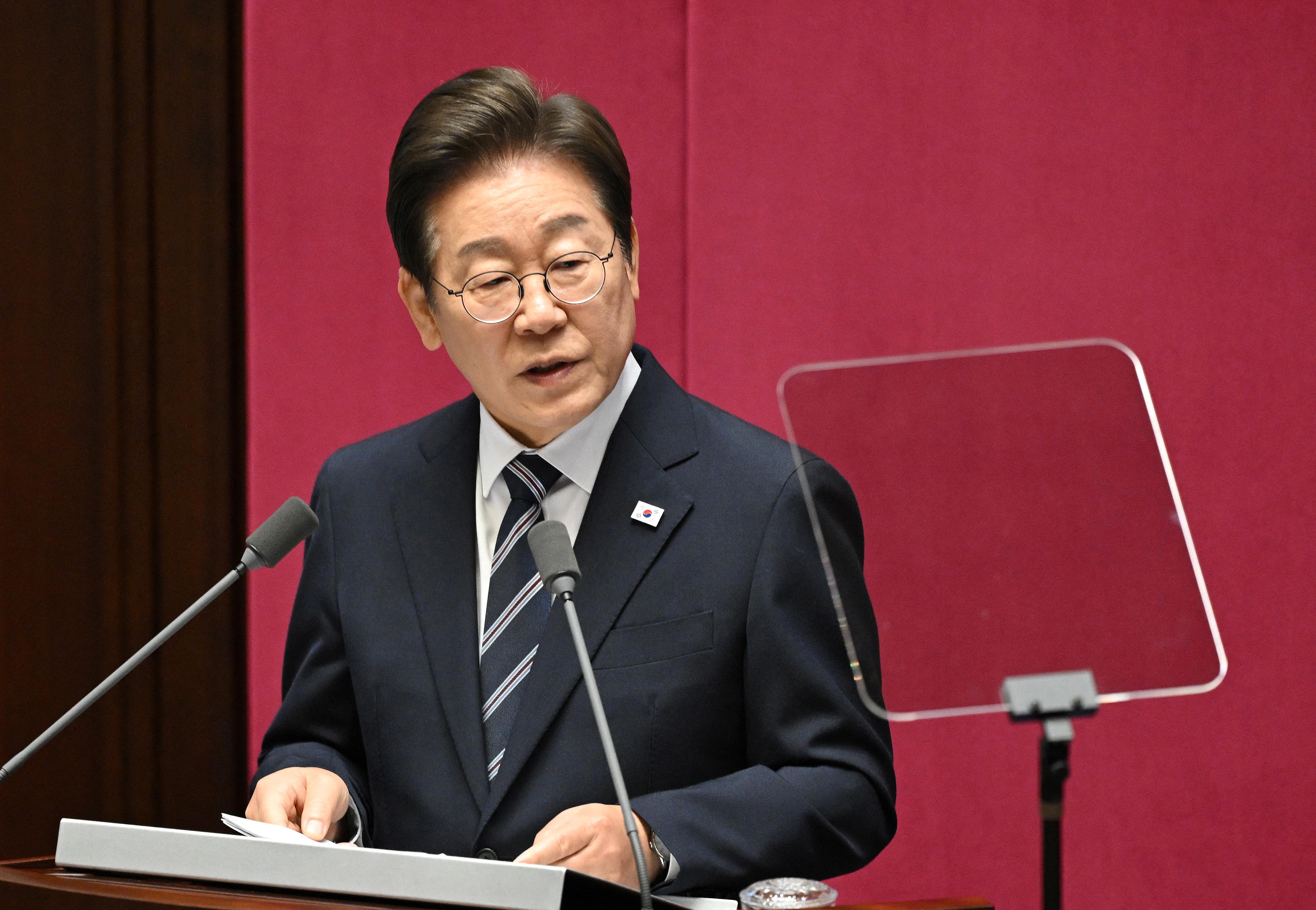 南韓總統李在明(路透社)