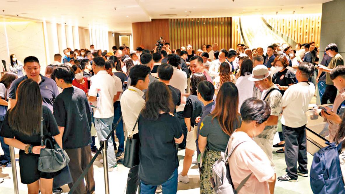 新界西一手氣氛熱鬧 朗日峰首輪逾半單位獲認購