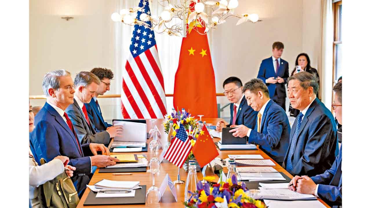 中美瑞典貿談 人民日報發文 「中方帶誠意但有底線」