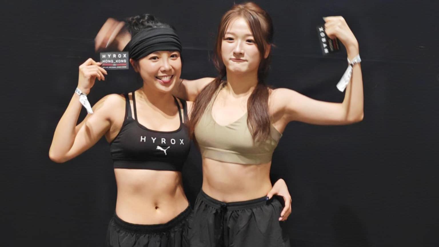Lolly Talk成員參加HYROX 大隻妹Ah Yo孖MeiMei完成地獄式挑戰