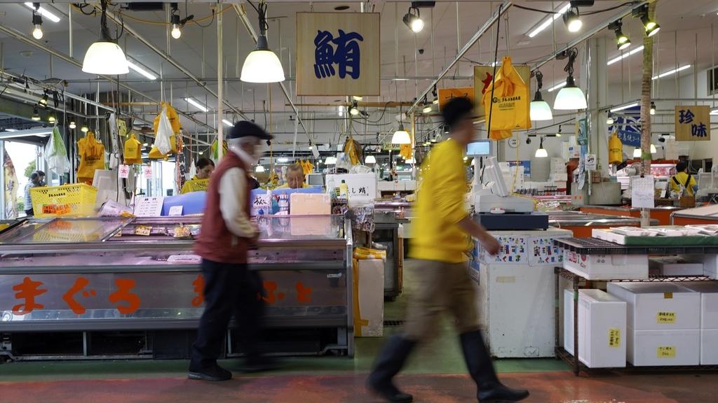 中國公布恢復449種日本水產進口。(美聯社)