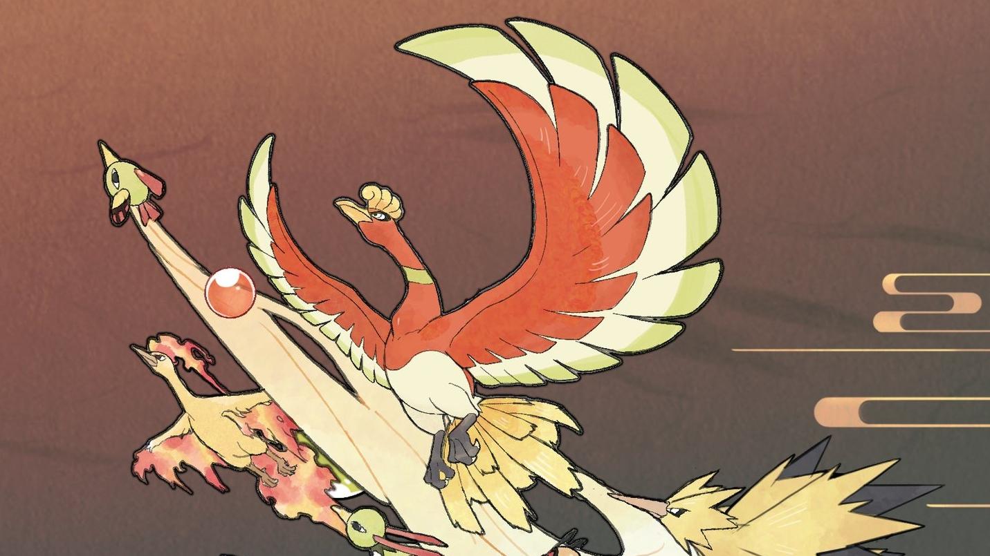 中國畫師晝時歌的作品「朝凰」。(X)