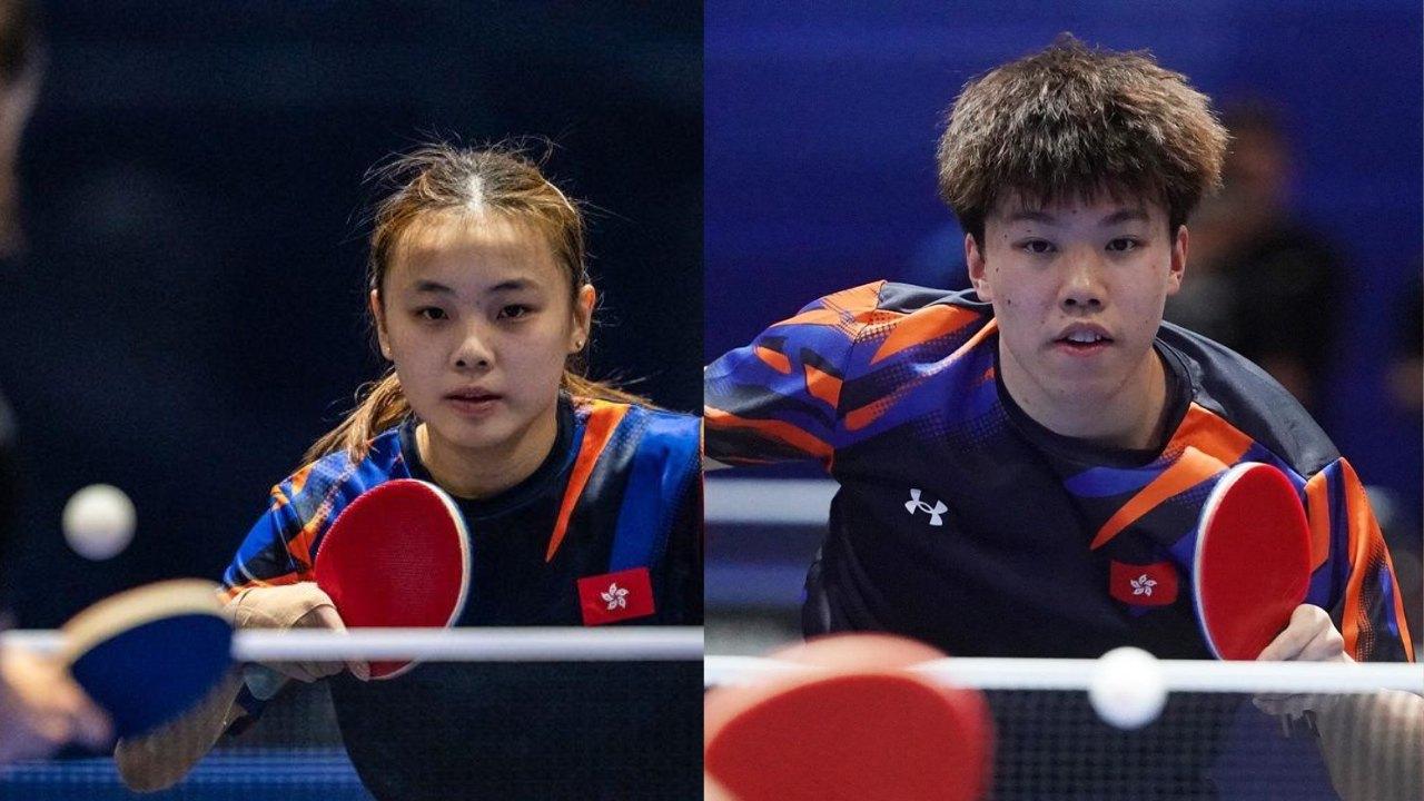 世大運｜陳顥樺／黃凱彤4強負中國組合 奪乒乓球混雙銅牌