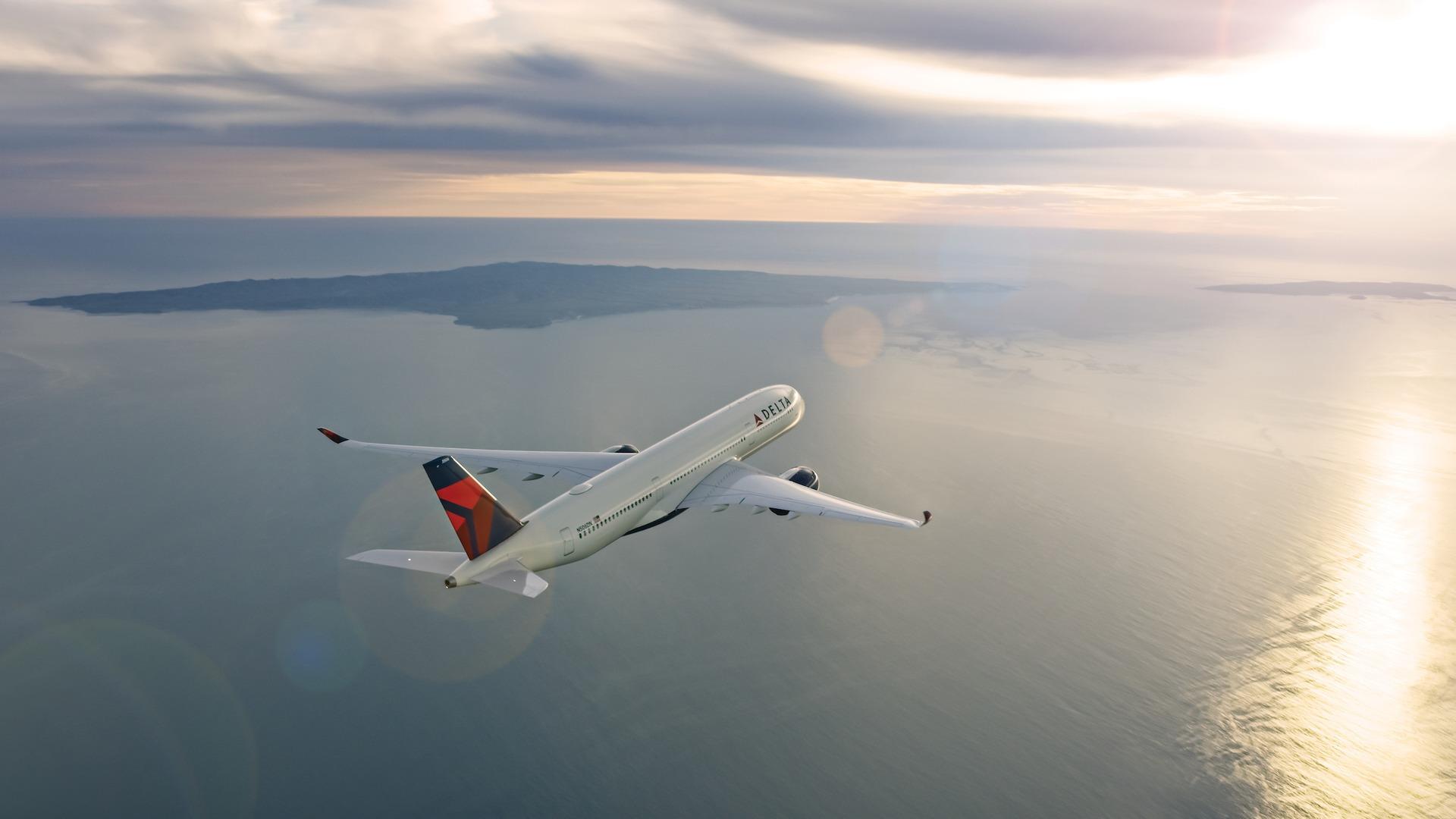 達美航空。（達美航空FB資料圖片，非涉事飛機）