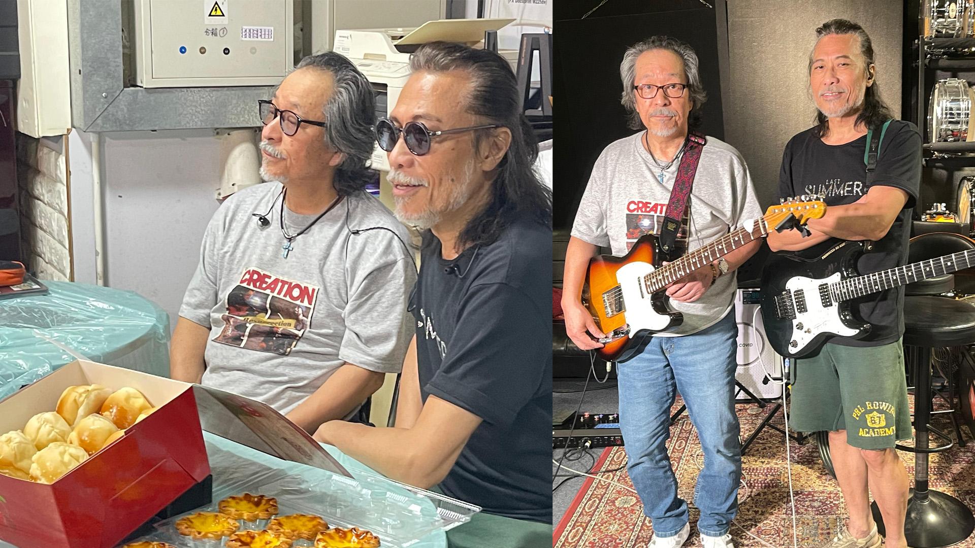 夏韶聲與師父為紅館騷彩排 請食雞尾包蛋撻慰勞團隊