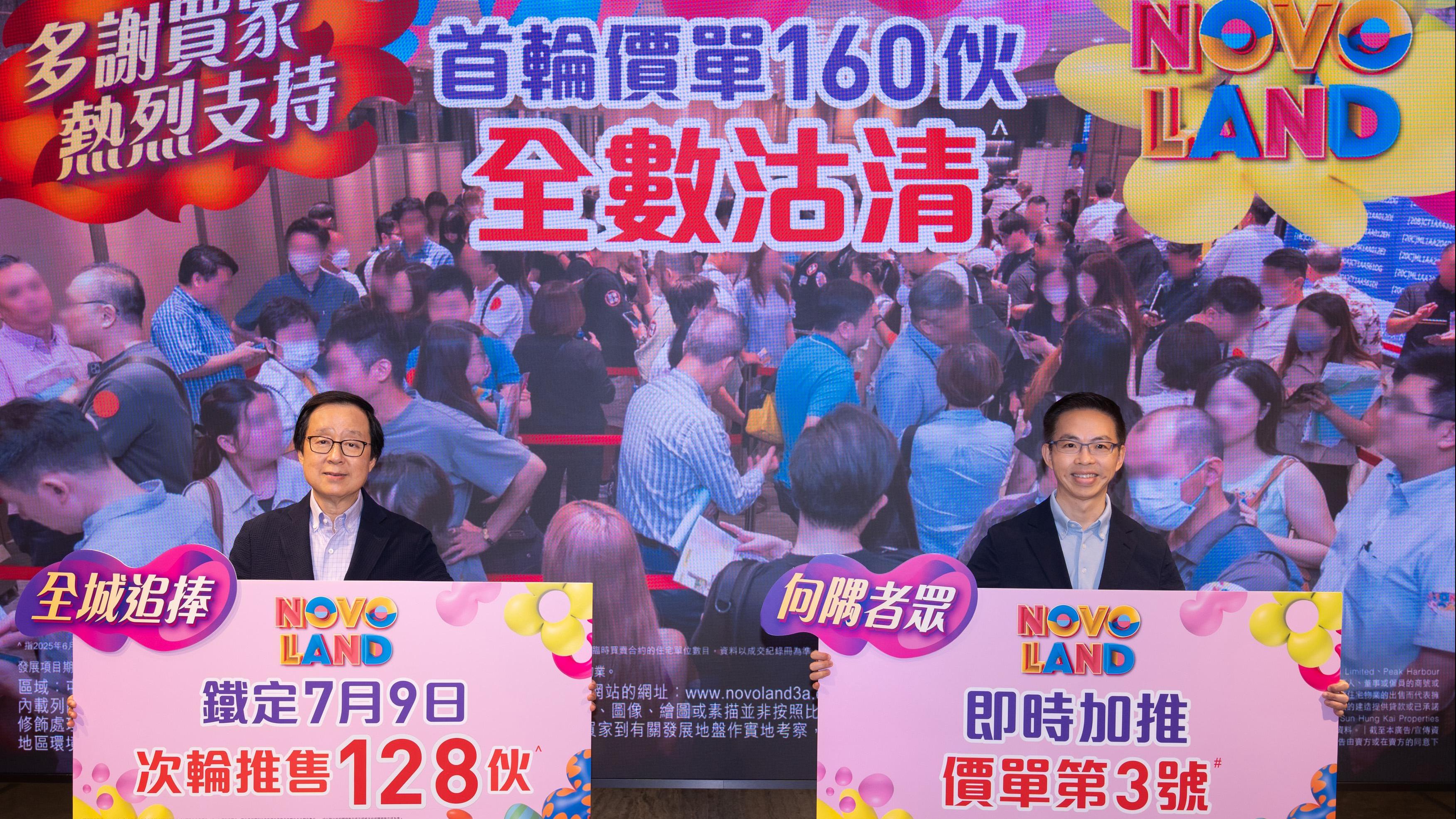NOVO LAND 3A期加推3號價單126伙 入場價301萬 周三開賣｜屯門新盤 