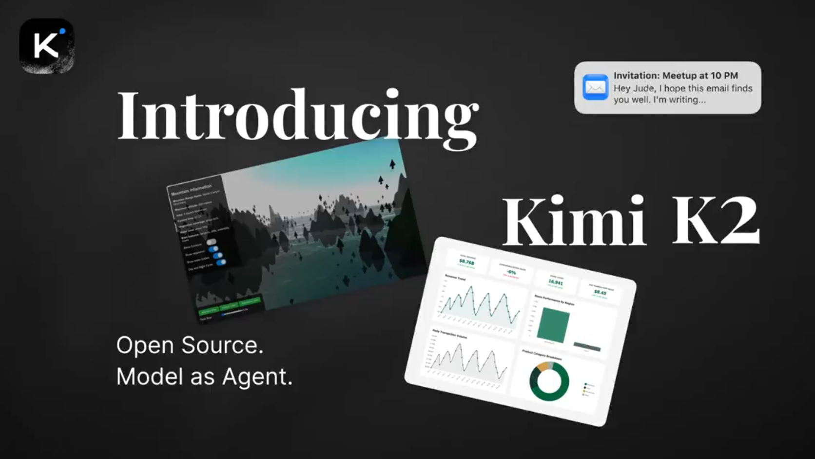 中國月之暗面Moonshot AI發布開源模型Kimi K2　挑戰DeepSeek及Claude地位