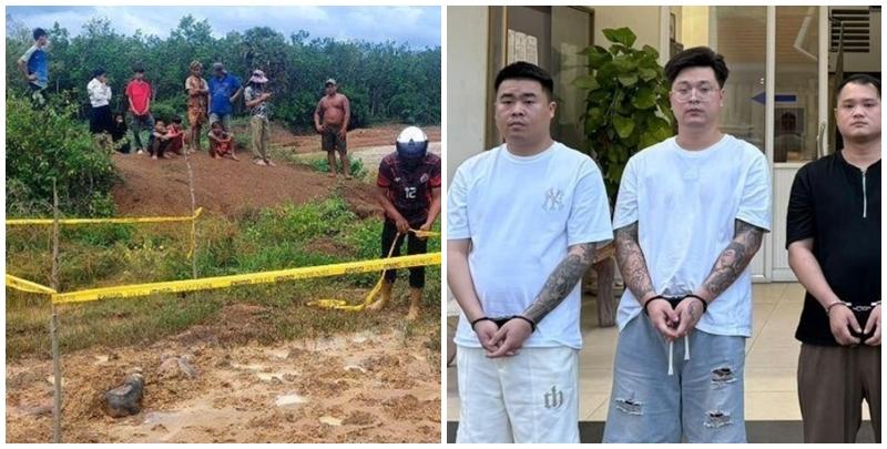 柬埔寨發生一宗中國男子遭謀殺及棄屍案件，當地警方拘捕5名中國男疑犯。(《柬中時報》)