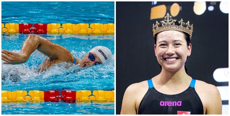 何詩蓓宣布因為背傷退出於新加坡舉行的世界游泳錦標賽。(何詩蓓ig)