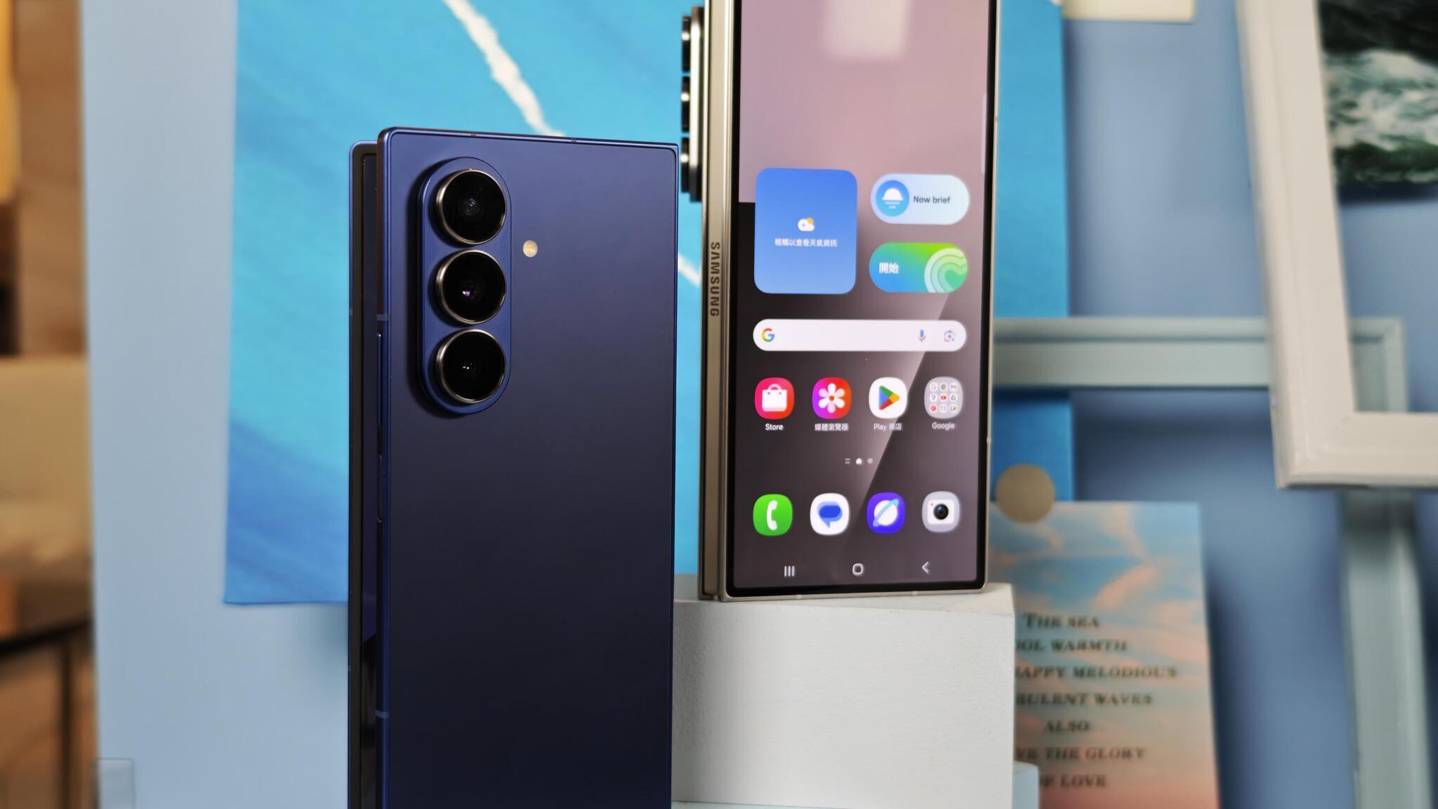 Galaxy Z Fold7有4色可選，包括三星招牌色調星塵藍。